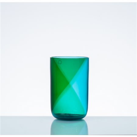 TAPIO WIRKKALA, Vaso della serie “Coreani” in vetro