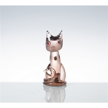 PETER PEZEL, Figura di “Gatto” in vetro