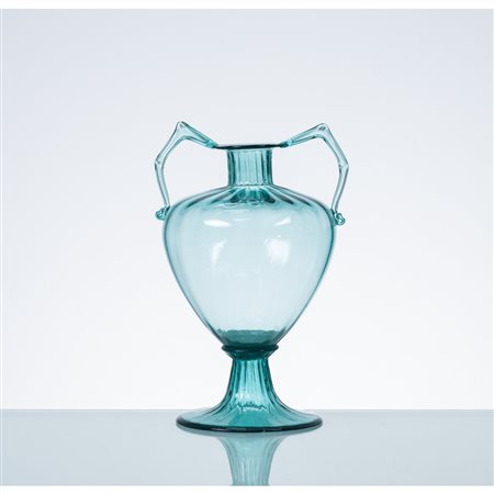 NAPOLEONE MARTINUZZI, Vaso in vetro