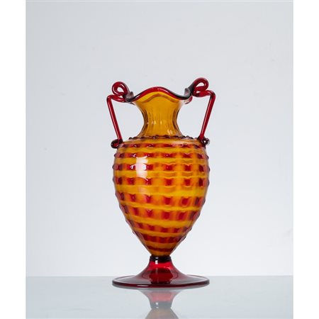 FRATELLI TOSO, Vaso in vetro
