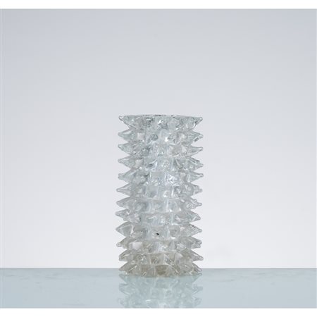 ERCOLE BAROVIER, Vaso rostrato in vetro