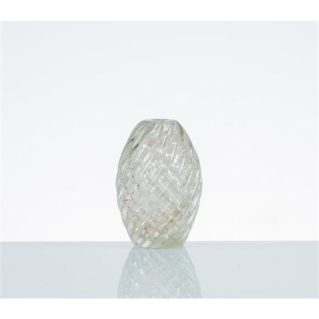 CARLO SCARPA E PAOLO VENINI, Vaso della serie "Diamante"