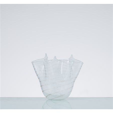 VENINI (Attr.), Vaso modello “Fazzoletto”