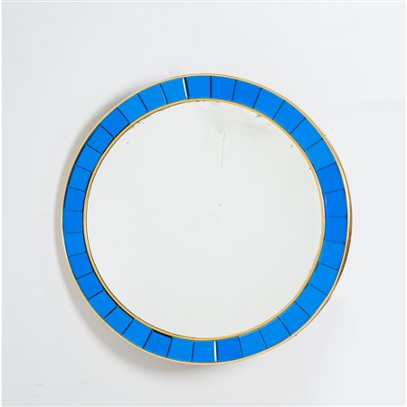 CRISTAL ART, Specchio da parete circolare modello “2679”