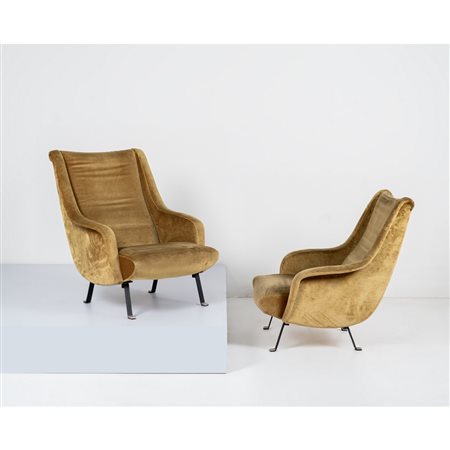RENZO MINOTTI, Coppia di poltrone
