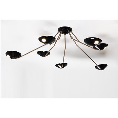 STILNOVO (Attr.), Lampada da soffitto