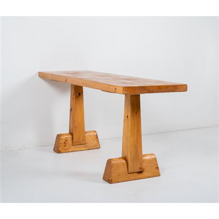 AXEL EINAR HJORTH (Attr.), Tavolo in legno di pino della serie “Utö”