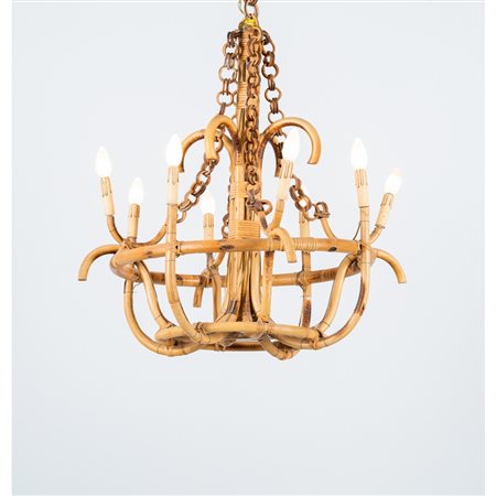 LOUIS SOGNOT (Attr.), Lampada a sospensione