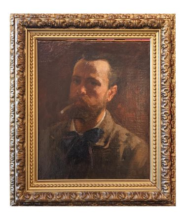 Francesco Gioli (San Frediano a Settimo 1846 - Firenze 1922), Autoritratto