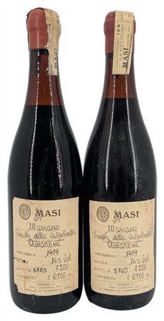 AMARONE, RECIOTO DELLA VALPOLICELLA, Masi, 1979 - 2 bottiglie (1 LB)

Il presen
