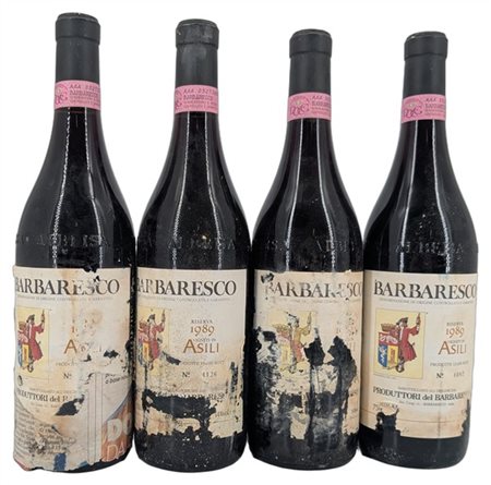 BARBARESCO, "Asili", Produttori del Barbaresco, 1989 - 4 bottiglie (eta)

Il pr