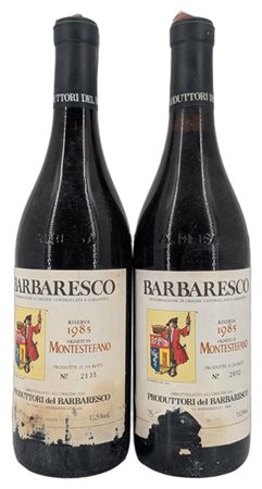 BARBARESCO, "Montestefano", Produttori del Barbaresco, 1985 - 2 bottiglie (els,