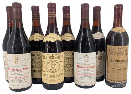 BARBARESCO, 3 Vignaioli - Elvio Pertinace, 1978, 3 "vigneto Gallina", Cantina d