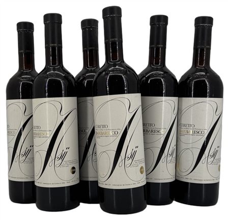 BARBARESCO, Asij, Ceretto, 1990 - 6 bottiglie

Il presente lotto č visionabile,