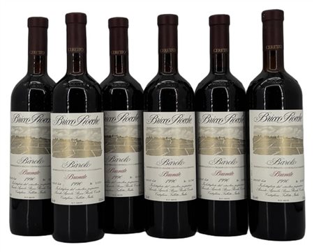 BAROLO, "Brunate", Bricco Rocche, 1990 - 6 bottiglie

Il presente lotto č visio