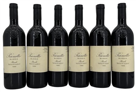 BAROLO, "Bussia", Prunotto, 1990 - 6 bottiglie

Il presente lotto č visionabile