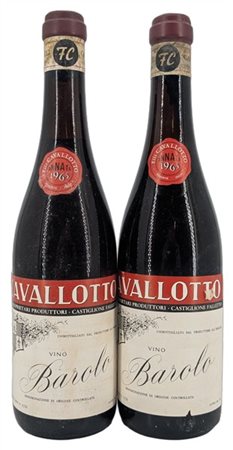 BAROLO, Cavallotto, 1965 - 2 bottiglie (MB)

Il presente lotto č visionabile, p
