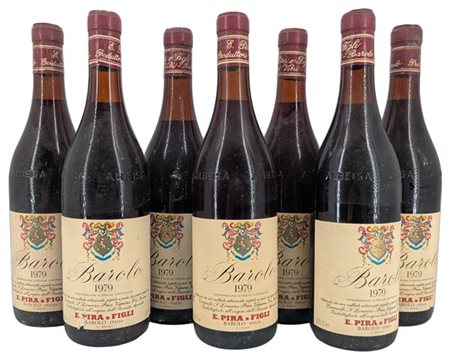 BAROLO, E. PIRA e Figli, 1979 - 6 bottiglie (1 MB, 5 LB, etls)

Il presente lot
