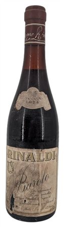 BAROLO, Rinaldi, 1974 - 1 bottiglia (es, et, LB)

Il presente lotto č visionabi