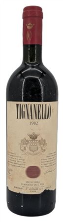 CHIANTI CLASSICO, Tignanello, Antinori-Tenuta Tignanello, 1982 - 1 bottiglia (L