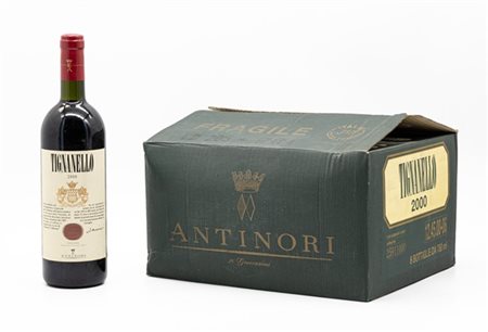 CHIANTI CLASSICO, Tignanello, Antinori-Tenuta Tignanello, 2000 - 6 bottiglie

I