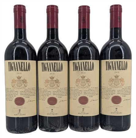 CHIANTI CLASSICO, Tignanello, Antinori-Tenuta Tignanello, 2010 - 4 bottiglie

I