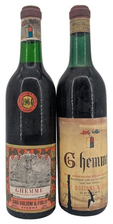 GHEMME, Dino Uglioni 1 Figlio, 1 de 1964 e 1 sans millésime - 2 bottiglie

Il p
