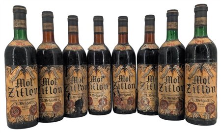 MOL ZIFLON, L. Brigatti, 3 de 1970, 5 de 1971 - 8 bottiglie (2 ela, els)

Il pr
