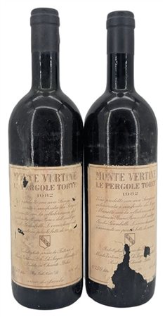 MONTE VERTINE LE PERGOLE TETE, 1982 - 2 bottiglie (MB, eta)

Il presente lotto