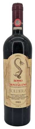 ROSSO DI MONTALCINO, Soldera, 1985 - 1 bottiglia

Il presente lotto č visionabi