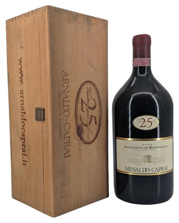 SAGRANTINO DI MONTEFALCO, "25 anni", Caprai, 2000 - 1 magnum

Il presente lotto