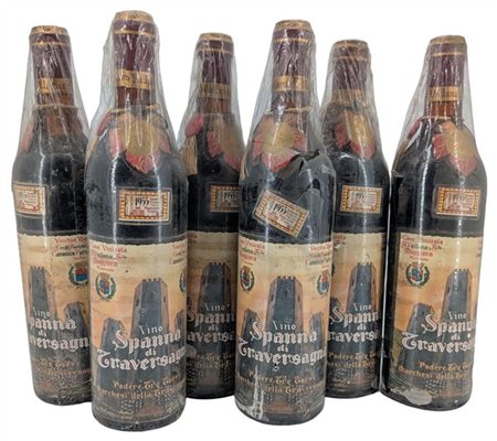 SPANNA DI TRAVERSAGNA, Vallana e Figlio, 1955 - 6 bottiglie

Il presente lotto