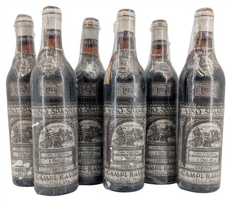 SPANNA, Montalbano, vino di tavola, Antonio Vallana, 1955 - 6 bottiglie

Il pre