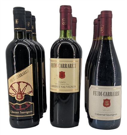 VENETO, Cabernet Sauvignon, Feudi-Carraresi - 9 bottiglie

Il presente lotto č