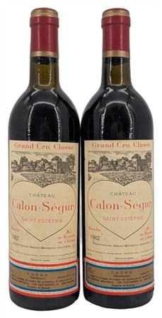 CH. CALON SEGUR, 3čme cru classsé, Saint-Estčphe - 2 bottiglie (1 LB, 1 TLB)

I