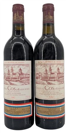 CH. COS D'ESTOURNEL, 2nd cru classé, Saint-Estčphe, 1982 - 2 bottiglie (elt, el
