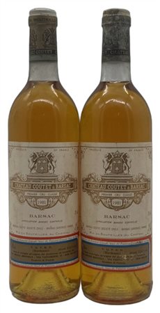 CH. COUTET A BARSAC, Barsac, 1er grand cru classé, 1981 - 2 bottiglie (J, elt)