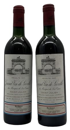 CH. LEOVILLE LAS CASES, 2nd cru classé, Saint-Julien, 1985 - 2 bottiglie (LB, e