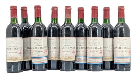 CH. LYNCH-BAGES, 5čme cru classé, Pauillac, 1985 - 9 bottiglie (8 LB)

Il prese