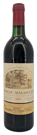 CH. MAGDELAINE, 1er grand cru classé, Saint-Emilion, 1982 - 1 bottiglia (TLB)