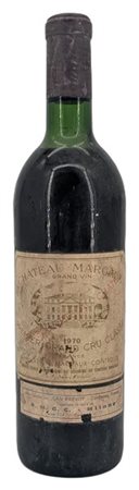 CH. MARGAUX, 1er grand cru classé, Margaux, 1970 - 1 bottiglia (MB, ets, ett, e