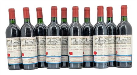 CH. PAVIE DECESSE, 1er grand cru classé, Saint-Emilion, 1985 - 10 bottiglie (1