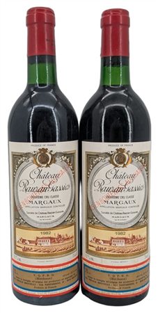 CH. RAUZAN GASSIES, 2čme cru classé, Margaux, 1982 - 2 bottiglie (J)

Il presen