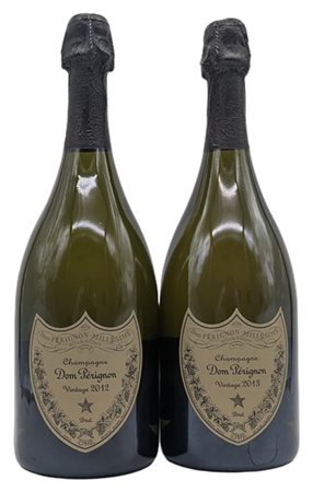CHAMPAGNE, Moet & Chandon, Dom Perignon, 1 de 2012 e 1 de 2013 - 2 bottiglie