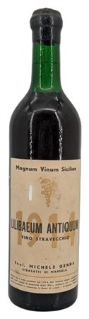 Lotto formato da magnum Vinum Siciliae, Lilibaeum Antiquum, 1914, Michele Genna