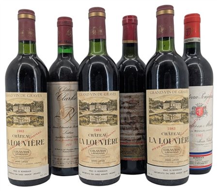 BORDEAUX VARIE, 1 CH. CLARKE, Listrac, 1978, 1 CH. LAGRANGE, Saint-Julien, 1978