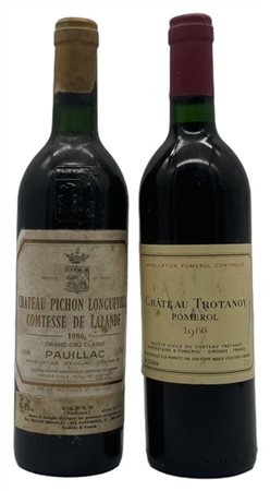 BORDEAUX VARIE, 1 CH. PICHON COMTESSE DE LALANDE, 2nd cru classé, Pauillac, 198