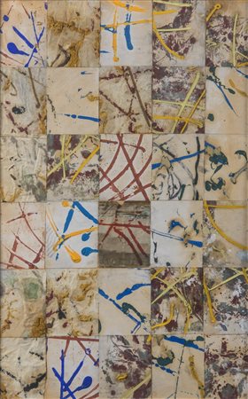 Remo Bianco (1922 - 1988) Collage 1954 - Opera titolata, firmata e datata al...