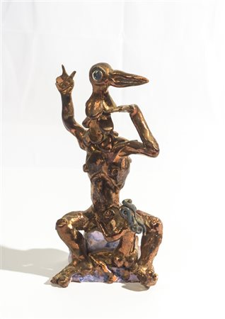 Louis Rosen Schmidt (1943 - 1993) Scena erotica 1969 - Firmata e datata al...