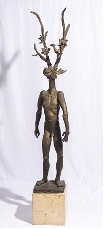 Louis Rosen Schmidt (1943 - 1993) Cernunnos 1974 - Opera firmata e datata...